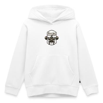Hebst du überhaupt mittelalterlichen Ritter. - Kinder Premium Organic Hoodie - Weiß - Vorne - AI Model Kid Female (0cm)