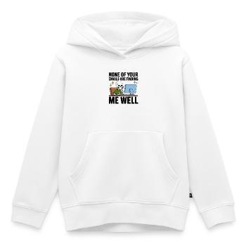 Skeleton sur PC : Accès aux e-mails ne me trouve pas - Sweat Premium à capuche enfant bio - blanc - Devant - AI Model Kid Female (0cm)