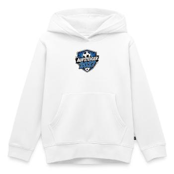 aufsteiger-2027 - Kinder Premium Organic Hoodie - Weiß - Vorne - AI Model Kid Female (0cm)