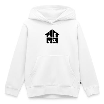 Plumber House Plumbing Tool - Kids Premium Organic Hoodie - white - Front - AI Model Kid Female (0cm)