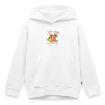 Orchard Fruit Market T-Shirt Vintage  - Sweat Premium à capuche enfant bio - blanc - Devant - AI Model Kid Female (0cm)