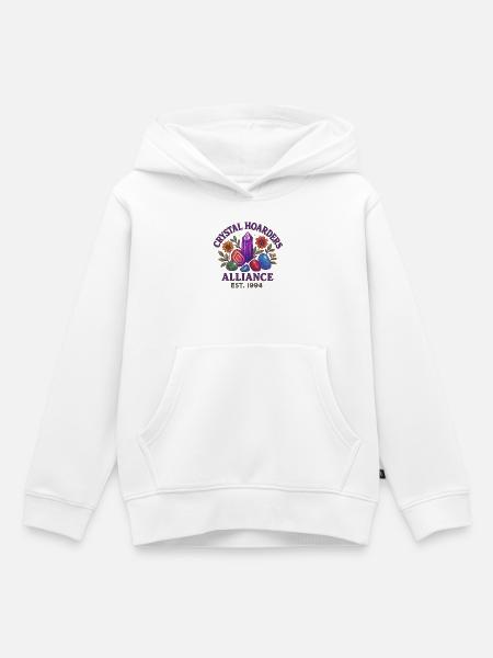 Crystal Hoarders Allianz 1994 - Kinder Premium Organic Hoodie - Weiß
