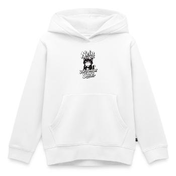Nein Ist Ein Vollständiger Satz Katze Spruch - Kinder Premium Organic Hoodie - Weiß - Vorne - AI Model Kid Female (0cm)
