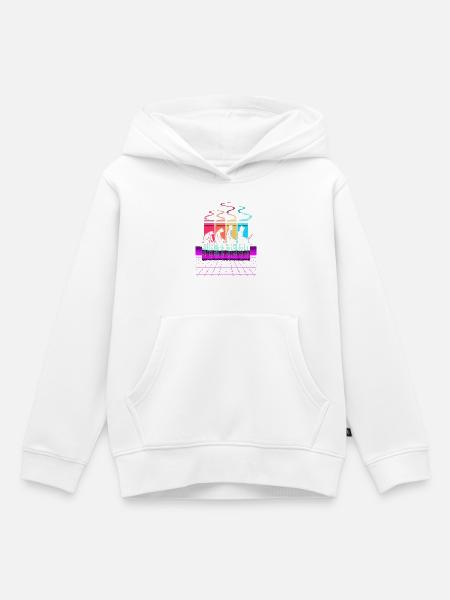 Programmierer – Coding Entwickler & Informatiker - Kinder Premium Organic Hoodie - Weiß