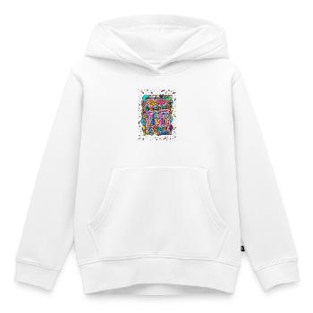 Grundschulabschluss 2026 Next Level 5. Klasse - Kinder Premium Organic Hoodie - Weiß - Vorne - AI Model Kid Female (0cm)