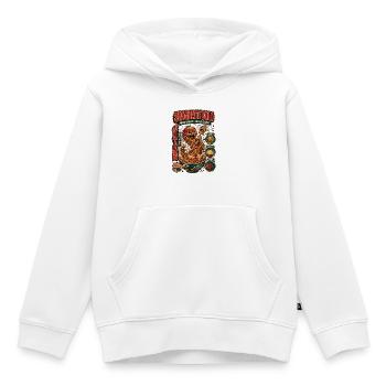 Spaghetti Bolo Mehr Sauce Shirt - Kinder Premium Organic Hoodie - Weiß - Vorne - AI Model Kid Female (0cm)