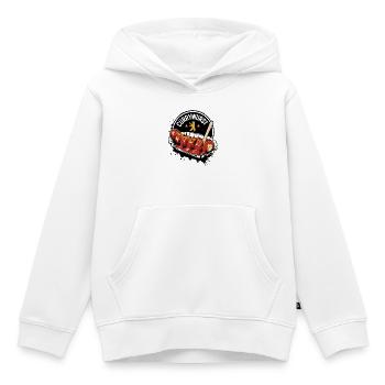 Currywurst Berlin - Kinder Premium Organic Hoodie - Weiß - Vorne - AI Model Kid Female (0cm)