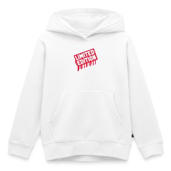 Limitierte Edition Stempel - Kinder Premium Organic Hoodie - Weiß - Vorne - AI Model Kid Female (0cm)