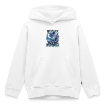 Gaming Weekend Slumber Sloth - Kids Premium Organic Hoodie - white - Front - AI Model Kid Female (0cm)