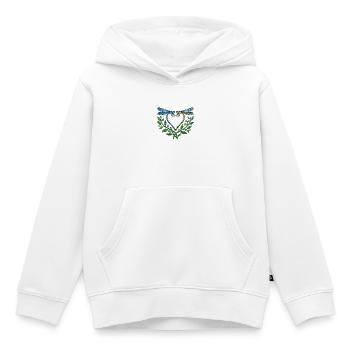 Libellen Herz Libelle - Kinder Premium Organic Hoodie - Weiß - Vorne - AI Model Kid Female (0cm)