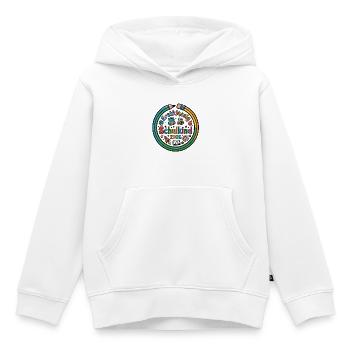 Erstklassig Schulkind 2026 | Einschulung - Kinder Premium Organic Hoodie - Weiß - Vorne - AI Model Kid Female (0cm)