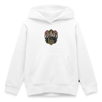 2625-3Y 3YE ABTEILUNG – ICH BIN EIN GURU - Kinder Premium Organic Hoodie - Weiß - Vorne - AI Model Kid Female (0cm)