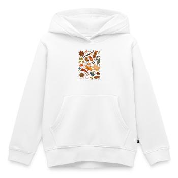 Gewürze | Kräuter & Gewürzmischungen - Kinder Premium Organic Hoodie - Weiß - Vorne - AI Model Kid Female (0cm)