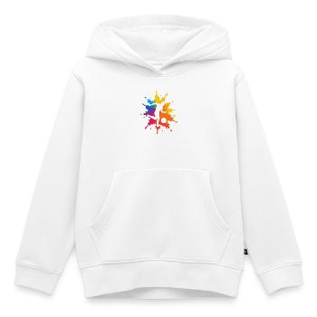 Lustiges Fußball Spruch Motiv Geschenk Fußballer - Kinder Premium Organic Hoodie - Weiß - Vorne - AI Model Kid Female (0cm)
