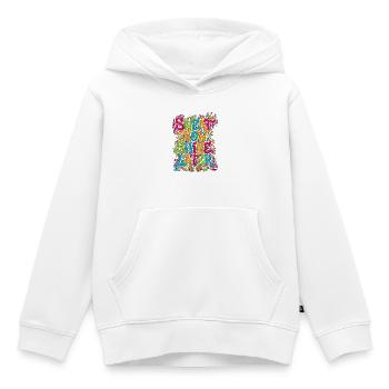 Personal Trainer Sweat Now Shine Later Gym Coach - Kinder Premium Organic Hoodie - Weiß - Vorne - AI Model Kid Female (0cm)