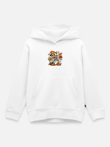 Dabbing Halloween Kostüm - Kinder Premium Organic Hoodie - Weiß