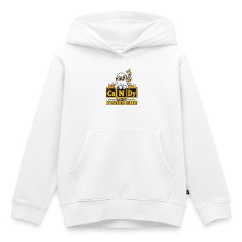 Geister Candy Elemente Design - Kinder Premium Organic Hoodie - Weiß - Vorne - AI Model Kid Female (0cm)