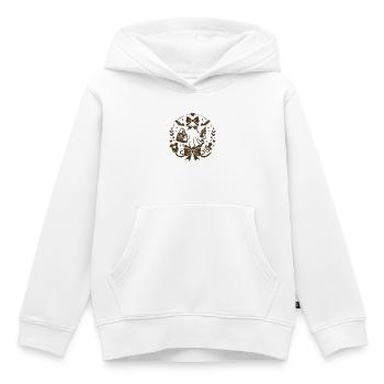 Mama Geist - Kinder Premium Organic Hoodie - Weiß - Vorne - AI Model Kid Female (0cm)