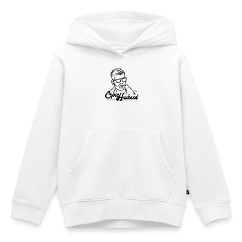 EPIC Husband - Kids Premium Organic Hoodie - white - Front - AI Model Kid Female (0cm)