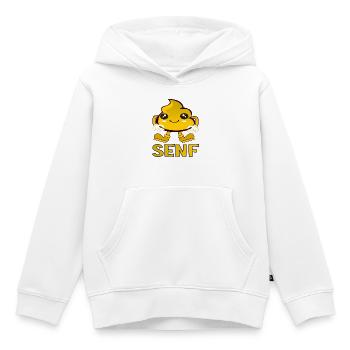 Senf Fastfood Sauce - Grillen - Kinder Premium Organic Hoodie - Weiß - Vorne - AI Model Kid Female (0cm)