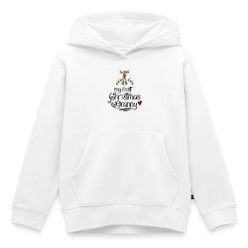 Lustige Geschenke für Granny zu Weihnachten - Kinder Premium Organic Hoodie - Weiß - Vorne - AI Model Kid Female (0cm)