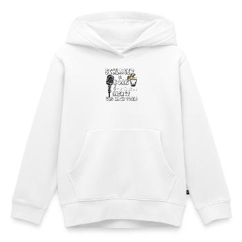 Schlager Party , Schlager Musik , Schlager Korn - Kinder Premium Organic Hoodie - Weiß - Vorne - AI Model Kid Female (0cm)