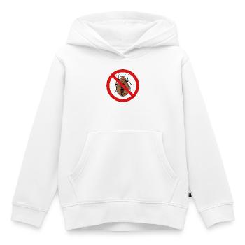 bed bug, bed bug - Kids Premium Organic Hoodie - white - Front - AI Model Kid Female (0cm)