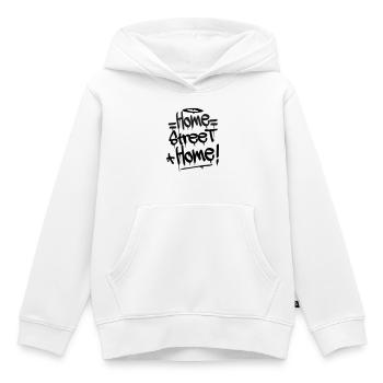 Home Street Home - Kinder Premium Organic Hoodie - Weiß - Vorne - AI Model Kid Female (0cm)