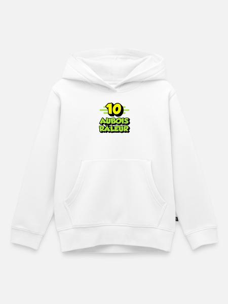 Beschwerden: Aube - Kinder Premium Organic Hoodie - Weiß