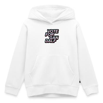 Élection, Votez pour, Amérique - Sweat Premium à capuche enfant bio - blanc - Devant - AI Model Kid Female (0cm)