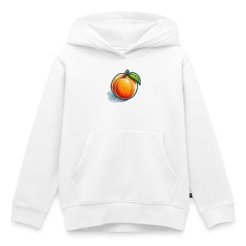Pêche Illustrée Colorée - Sweat Premium à capuche enfant bio - blanc - Devant - AI Model Kid Female (0cm)