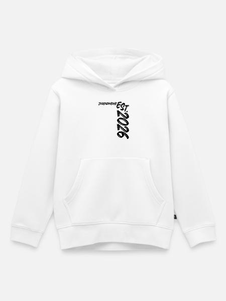 Jugendweihe Est. 2026 - Kinder Premium Organic Hoodie - Weiß