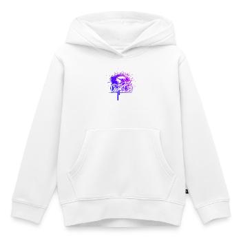 Roadbike Stil für jeden Anlass - Kinder Premium Organic Hoodie - Weiß - Vorne - AI Model Kid Female (0cm)