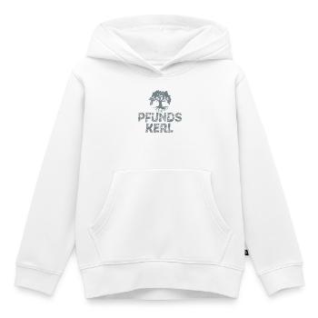 Pound Guy - Kids Premium Organic Hoodie - white - Front - AI Model Kid Female (0cm)