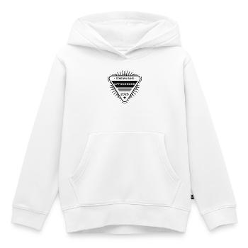 Uptonogood Ehrenabzeichen - Kinder Premium Organic Hoodie - Weiß - Vorne - AI Model Kid Female (0cm)