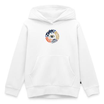  Augenmotiv - Kinder Premium Organic Hoodie - Weiß - Vorne - AI Model Kid Female (0cm)