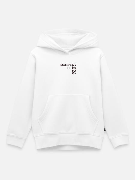 Matura 2026 Est. Design - Kinder Premium Organic Hoodie - Weiß