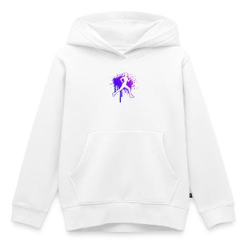 Geschenkidee für eine Running mit Running - Kinder Premium Organic Hoodie - Weiß - Vorne - AI Model Kid Female (0cm)