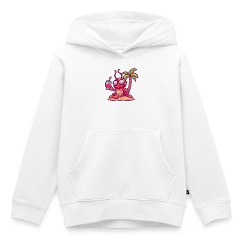Hummer Krebs Sommer Urlaub - Kinder Premium Organic Hoodie - Weiß - Vorne - AI Model Kid Female (0cm)