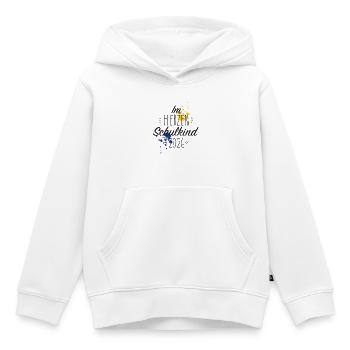 Im Herzen Schulkind 2026 - Kinder Premium Organic Hoodie - Weiß - Vorne - AI Model Kid Female (0cm)