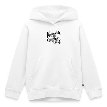 Kaiserreich Oesterreich - gross seit 1804 - Kinder Premium Organic Hoodie - Weiß - Vorne - AI Model Kid Female (0cm)