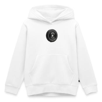 Car Wheel - Kinder Premium Organic Hoodie - Weiß - Vorne - AI Model Kid Female (0cm)