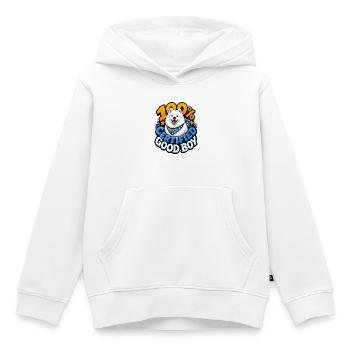 Samojeden - Kinder Premium Organic Hoodie - Weiß - Vorne - AI Model Kid Female (0cm)