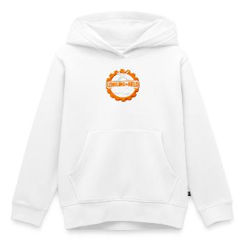 Lehrlinge sind Helden in Ausbildung - Kinder Premium Organic Hoodie - Weiß - Vorne - AI Model Kid Female (0cm)