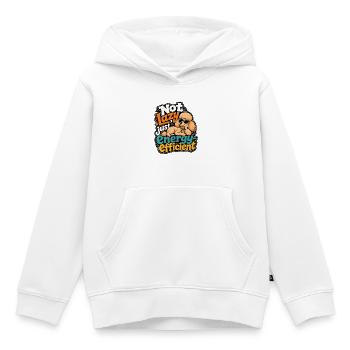 Pudel - Kinder Premium Organic Hoodie - Weiß - Vorne - AI Model Kid Female (0cm)