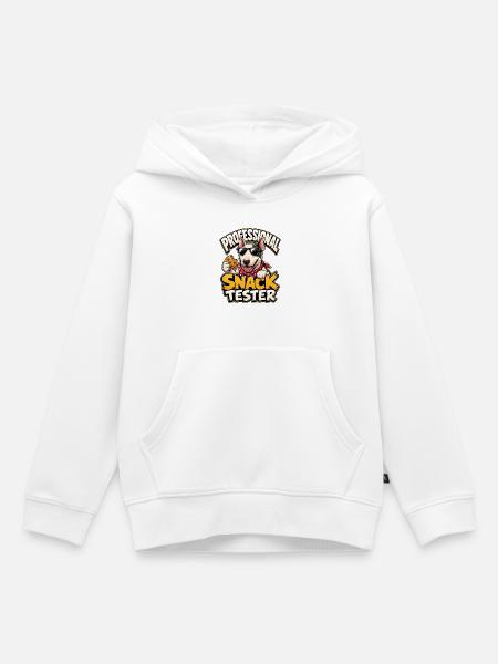 Bullterrier - Kinder Premium Organic Hoodie - Weiß