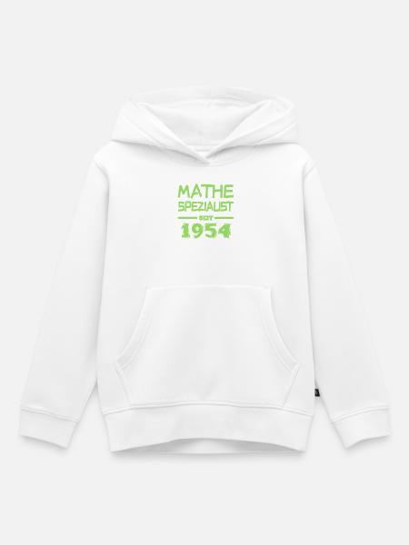 1954 - Kinder Premium Organic Hoodie - Weiß