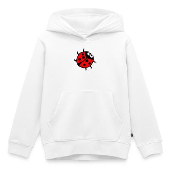 Marienkäfer - Kinder Premium Organic Hoodie - Weiß - Vorne - AI Model Kid Female (0cm)