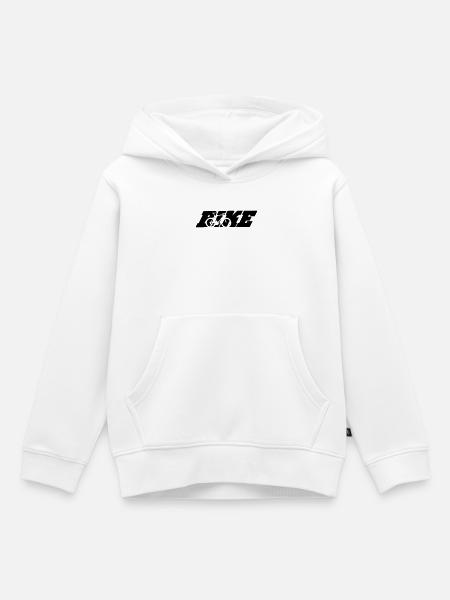 Fahrrad - Kinder Premium Organic Hoodie - Weiß