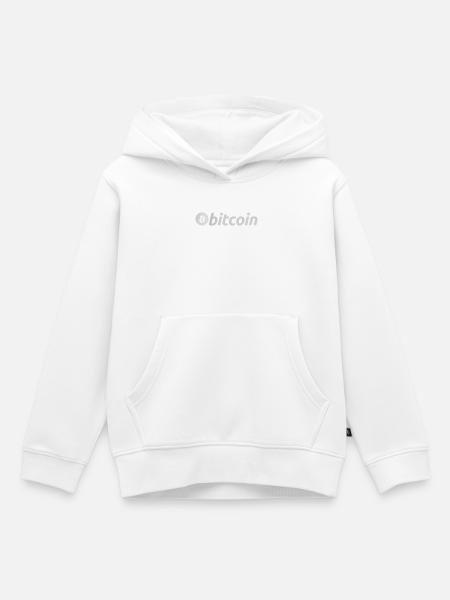 HODL - Sweat Premium à capuche enfant bio - blanc